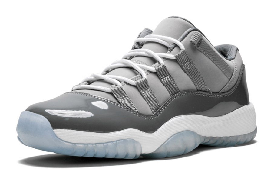 Фото № 2 с приближением к товару «‎Nike Air Jordan 11 Retro Low Cool Basketball shoes Grey»