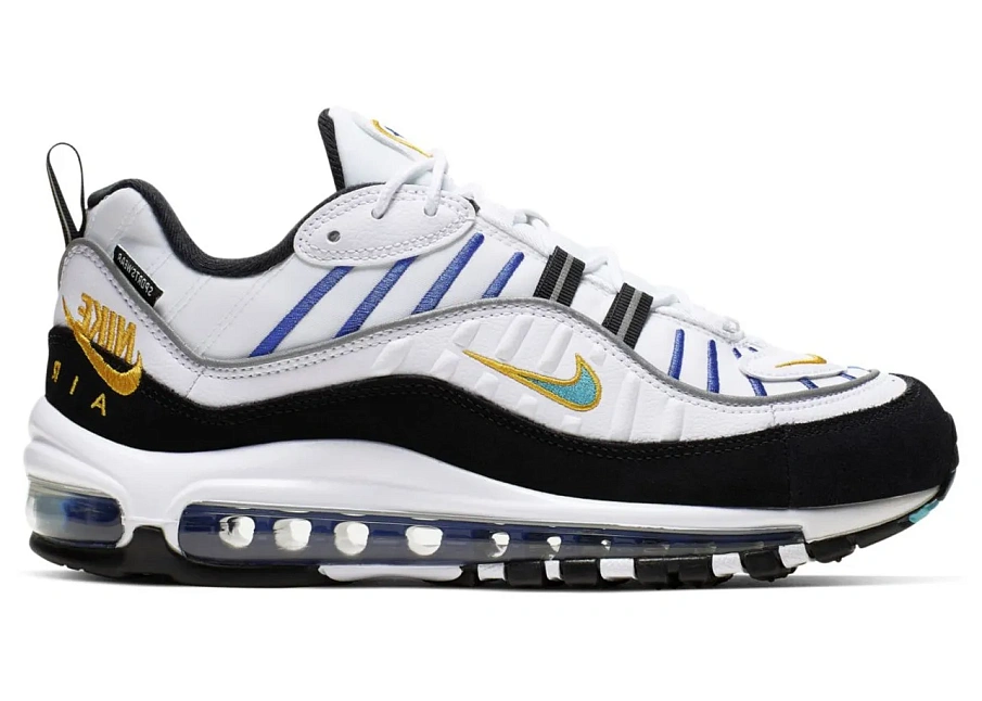 Фото № 1 с приближением к товару «‎Nike Air Max 98 Premium Teal Nebula »