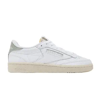 Reebok Women's Club C 85 Vintage White Vintage Green - 1