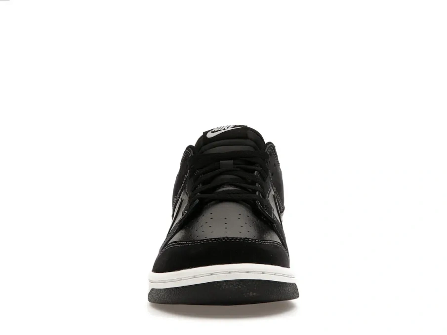 Фото № 2 с приближением к товару «‎Nike Dunk Low Airbrush Swoosh Black»