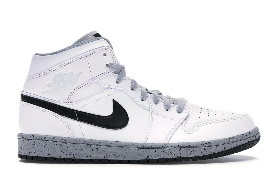 Фото № 1 с приближением к товару «‎Jordan 1 Mid White Cement»