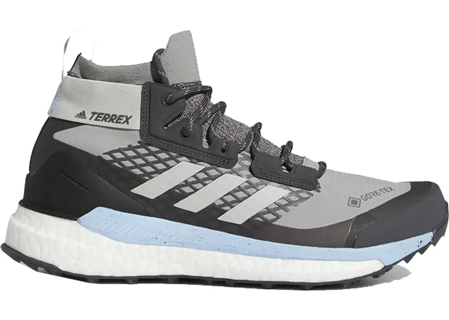 Фото № 1 с приближением к товару «‎adidas Terrex Free Hiker Gore-Tex Charcoal Glow Blue »