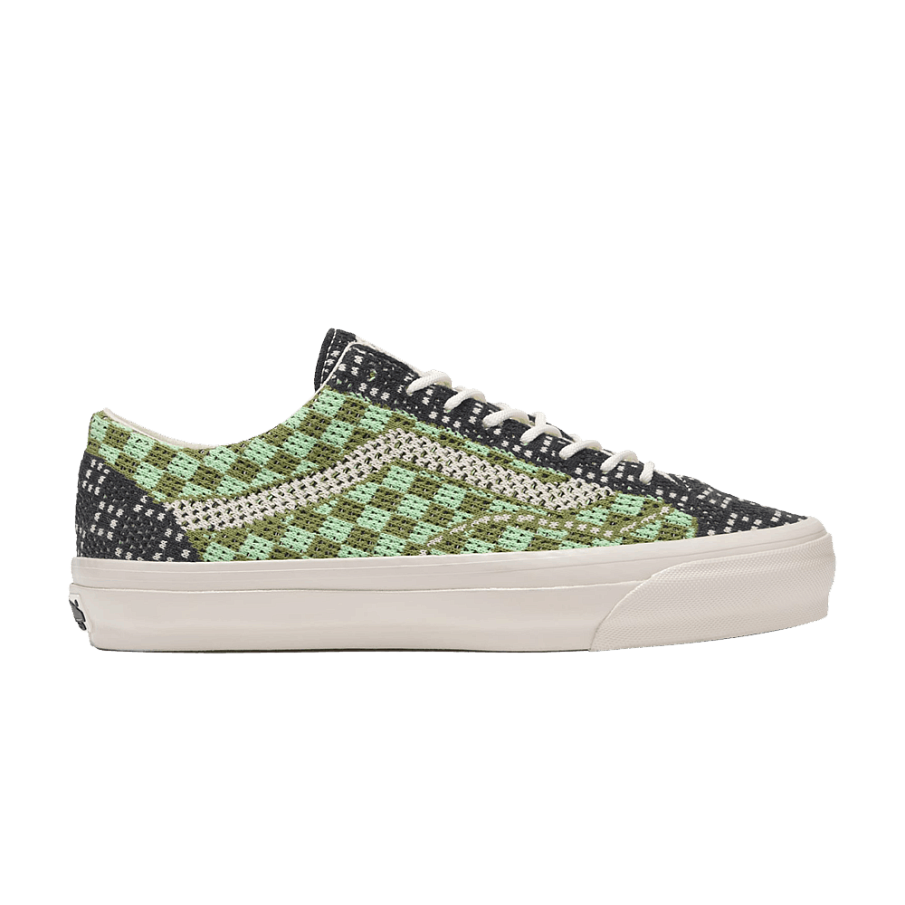 Фото № 1 с приближением к товару «‎Vans Old Skool 36 Engineered Knit Tap Shoe Green»