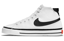 Фото № 1 с приближением к товару «‎Nike Wmns Court Legacy Canvas Mid Sneakers WhiteBlack»