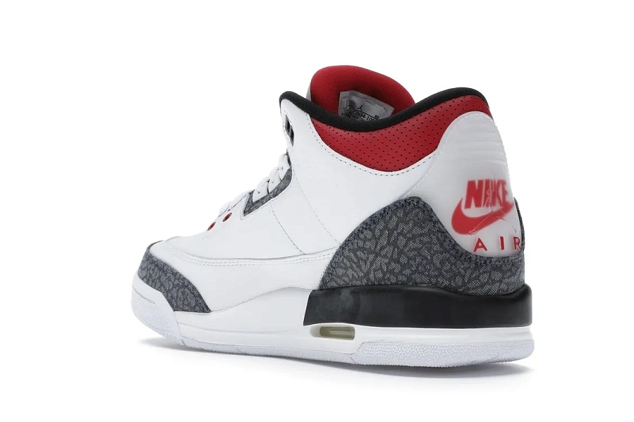 Фото № 6 с приближением к товару «‎Jordan 3 Retro SE Fire Red Denim »