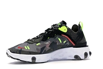 Фото № 3 с приближением к товару «‎Nike React Element 87 Medium Olive Bright Crimson»