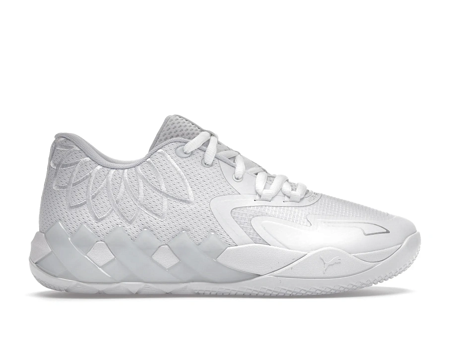 Фото № 1 с приближением к товару «‎Puma LaMelo Ball MB.01 White Silver»