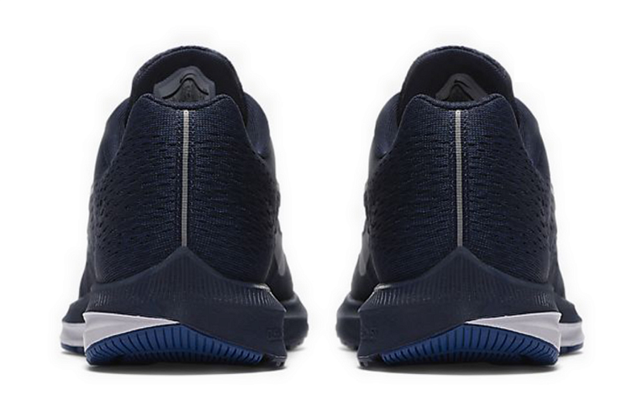 Фото № 4 с приближением к товару «‎Nike Air Zoom Winflo 5 Navy»