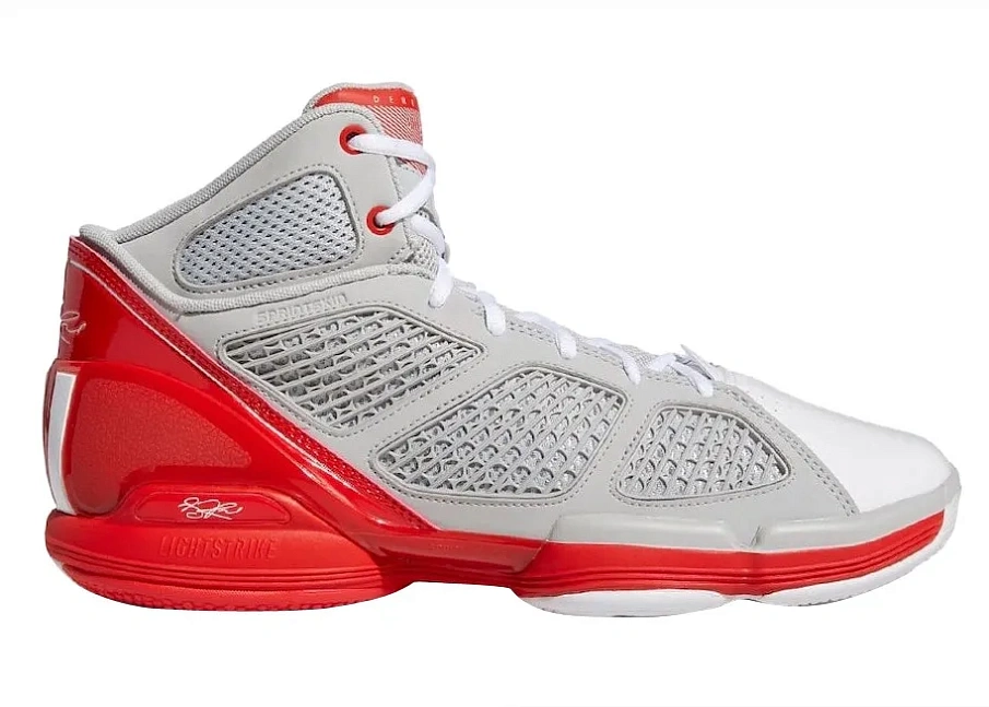 Фото № 1 с приближением к товару «‎adidas D Rose 1.5 Grey White Red»