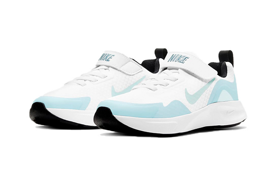 Фото № 3 с приближением к товару «‎Nike Wearallday PS 'White Glacier Blue'»
