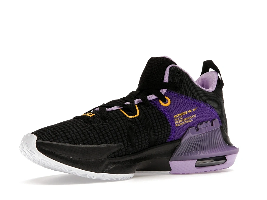 Фото № 4 с приближением к товару «‎Nike LeBron Witness 7 Lakers»
