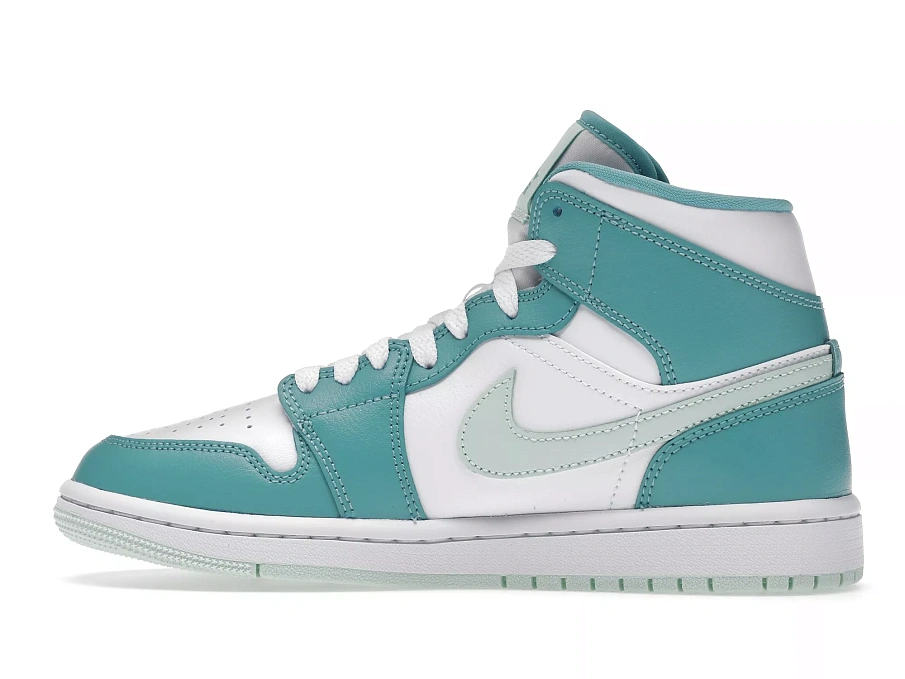 Фото № 2 с приближением к товару «‎Jordan 1 Mid Washed Teal »