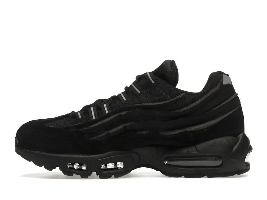Фото № 3 с приближением к товару «‎Nike Air Max 95 Comme des Garcons Black»