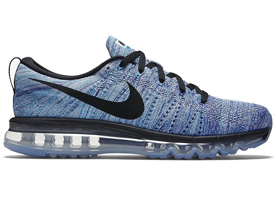 Фото № 1 с приближением к товару «‎Nike Flyknit Air Max White Chlorine Blue»