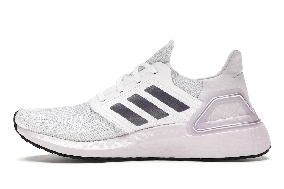 Фото № 3 с приближением к товару «‎adidas Ultra Boost 20 White Tech Purple »
