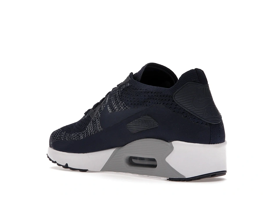 Фото № 6 с приближением к товару «‎Nike Air Max 90 Ultra 2.0 Flyknit College Navy College Navy»