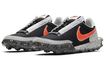 Nike Waffle Racer Crater BlackOrange - 2