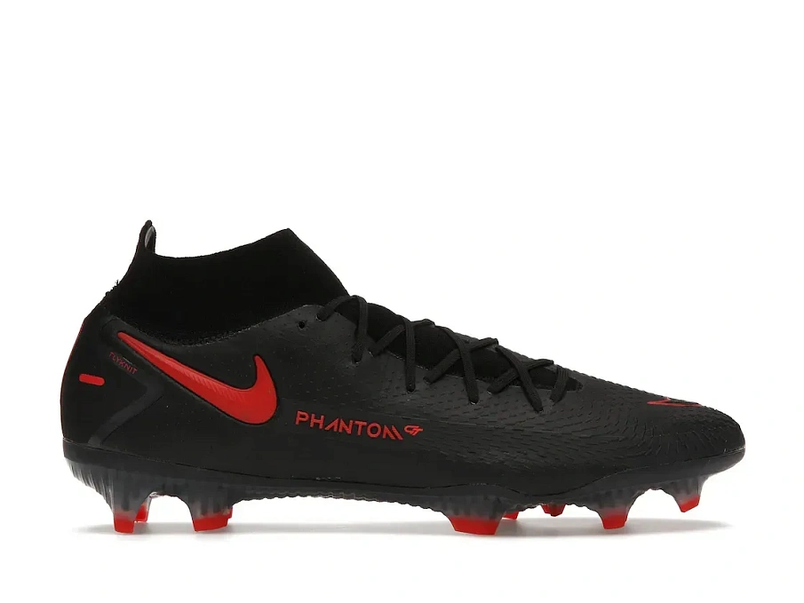 Фото № 1 с приближением к товару «‎Nike Phantom GT Elite DF FG Black Chile Red»