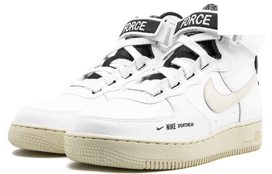 Фото № 3 с приближением к товару «‎Nike Air Force 1 High Utility White Light Cream Skate shoes»