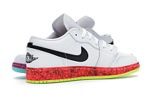 Фото № 4 с приближением к товару «‎Jordan 1 Low Multi-Color Midsoles White »