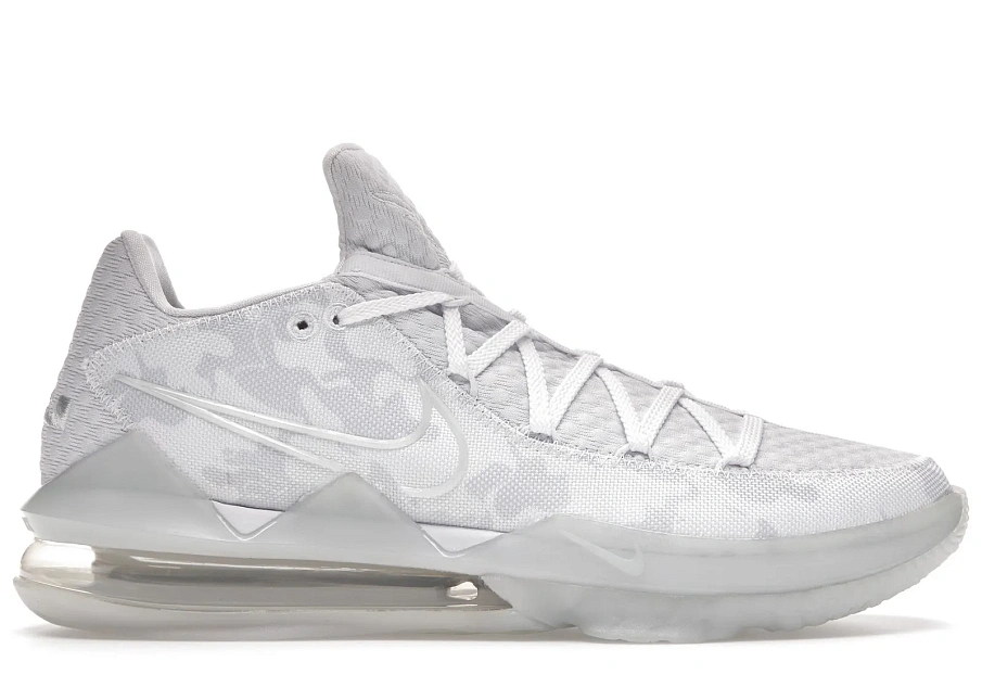 Фото № 1 с приближением к товару «‎Nike LeBron 17 Low White Camo»