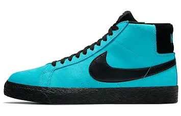Nike Sb Zoom Blazer Mid Skate Shoes Baltic Blue - 1