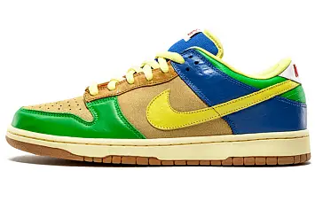 Nike SB Dunk Low Premium "Brooklyn Projects" YellowBlueGreen - 1