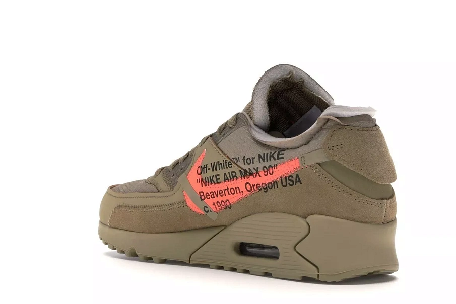 Фото № 3 с приближением к товару «‎Nike Air Max 90 Off-White Desert Ore»