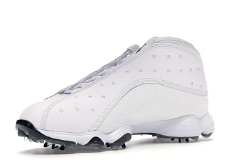 Jordan 13 Retro Golf Cleat White Black - 4