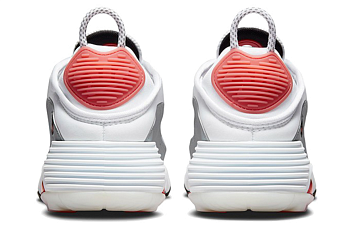 Nike Wmns Air Max 2090 Sneakers WhiteBlackRed - 5