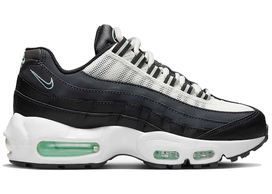 Фото № 1 с приближением к товару «‎Nike Air Max 95 Recraft White Anthracite Mint Foam »