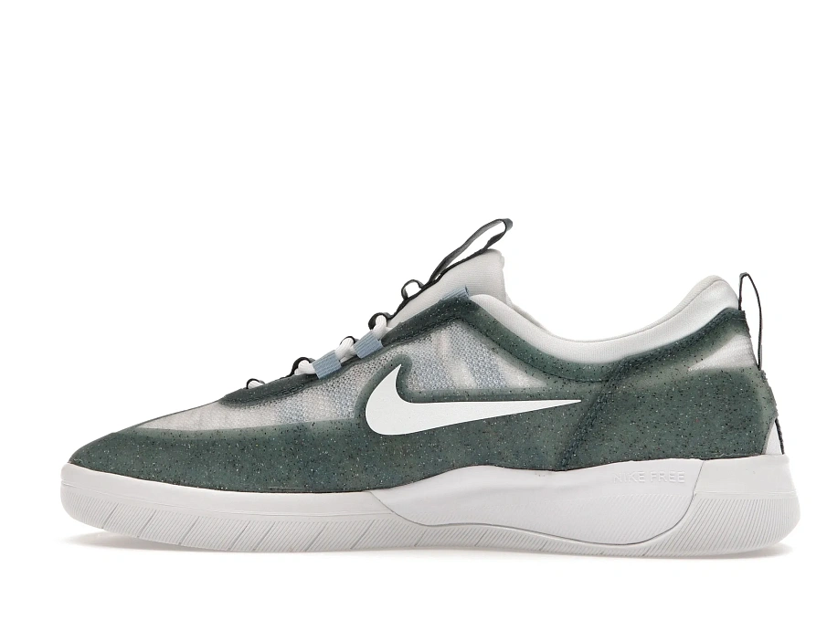 Фото № 5 с приближением к товару «‎Nike SB Nyjah Free 2 Premium Ash Green»