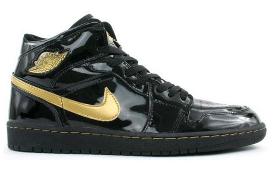 Фото № 2 с приближением к товару «‎Air Jordan 1 Retro PL 'Metallic Gold' 2003»