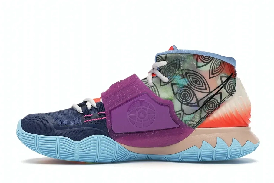 Фото № 3 с приближением к товару «‎Nike Kyrie 6 Preheat Collection Heal The World»