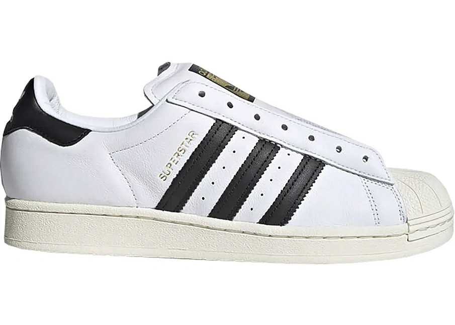 Фото № 1 с приближением к товару «‎adidas Superstar Laceless White Black»