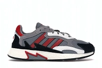 Фото № 1 с приближением к товару «‎adidas Tresc Run Grey Scarlet Core Black»