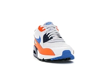 Фото № 2 с приближением к товару «‎Nike Air Max 90 White Photo Blue Total Orange»