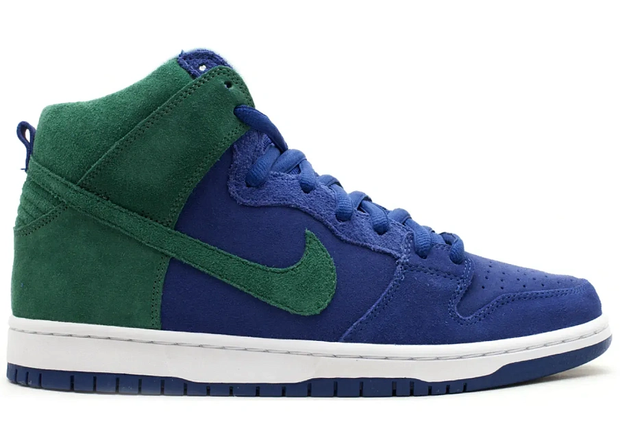 Фото № 1 с приближением к товару «‎Nike SB Dunk High Deep Royal Noble Green»