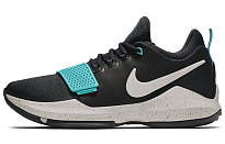 Фото № 1 с приближением к товару «‎Nike Pg 1 BlackLight BoneLight Aqua»