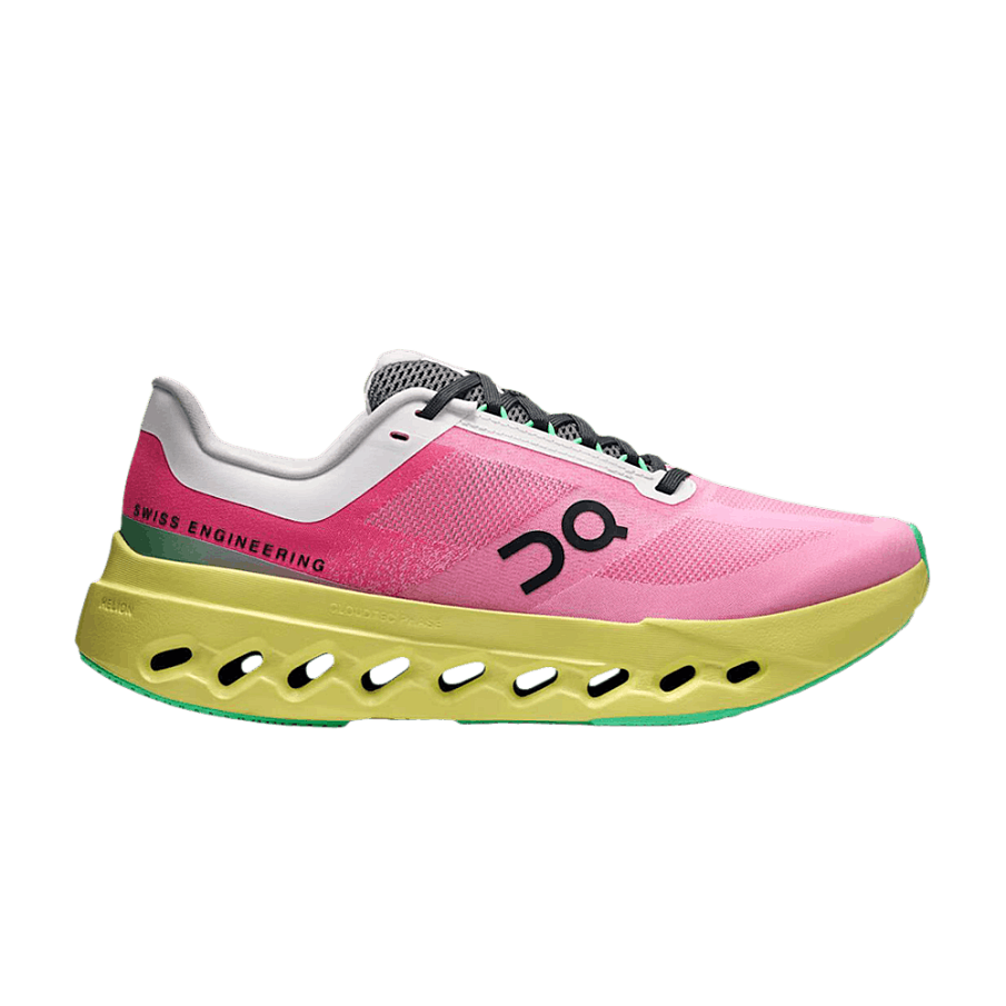Фото № 1 с приближением к товару «‎ON Women's Cloudsurfer Next Pink Limelight»