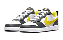 Фото № 3 с приближением к товару «‎Nike Court Borough Low 2 SE (GS) Low-Top Skate shoes GrayWhiteYellow»