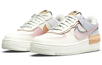 Фото № 3 с приближением к товару «‎Nike WMNS Air Force 1 Shadow Beige Multicolor»
