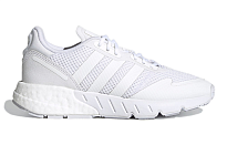 Фото № 2 с приближением к товару «‎adidas originals ZX 1K Boost J 'Triple White'»