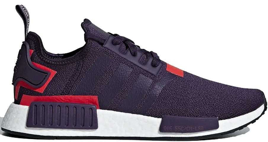 Фото № 1 с приближением к товару «‎adidas NMD R1 Legend Purple Shock Red»