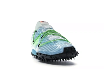 Nike Waffle Racer Off-White Vivid Sky  - 2