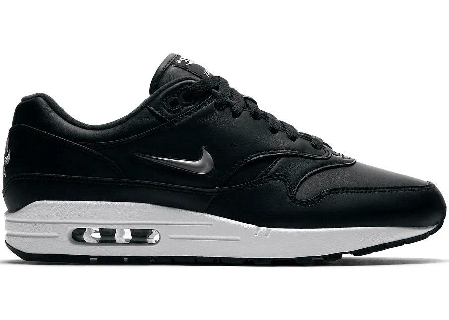 Фото № 1 с приближением к товару «‎Nike Air Max 1 Jewel Black Silver»