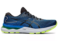 Фото № 1 с приближением к товару «‎ASICS Gel-Nimbus 24 Black Blue Lake Drive»