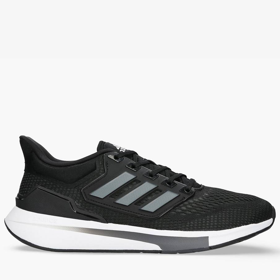 Фото № 1 с приближением к товару «‎adidas EQ21 Run 'Black Iron Metallic' Black»