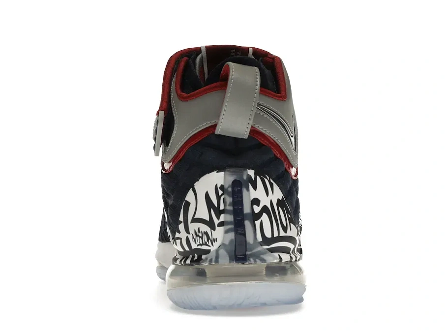 Фото № 4 с приближением к товару «‎Nike LeBron 17 Graffiti Remix»
