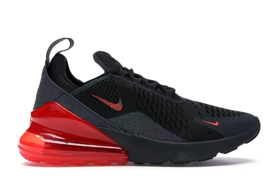 Фото № 1 с приближением к товару «‎Nike Air Max 270 Safari Off Noir Habanero Red»